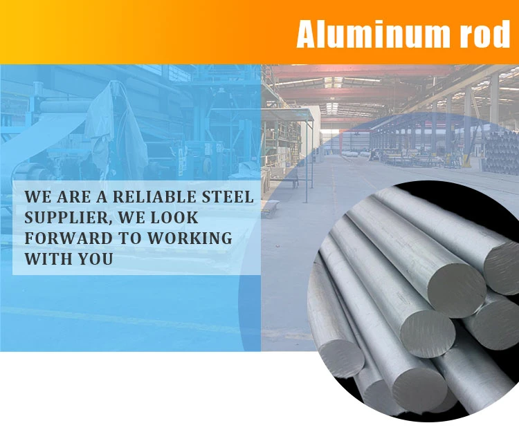 China Factory Supply Custom Size Aluminum Bars Aluminum Rod 6063 6082 6061 7075 Aluminum Billet Rod Price